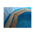 Ø180cm Plastic PP Hot tub with outside heater