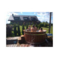 Ø180cm Plastic PP Hot tub with outside heater