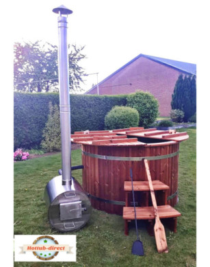 Ø180cm Plastic PP Hot tub with outside heater