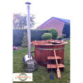 Ø180cm Plastic PP Hot tub with outside heater