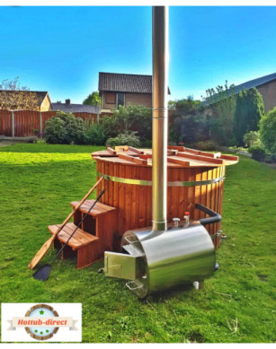 Ø180cm Plastic PP Hot tub with outside heater
