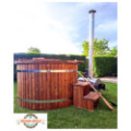 Ø180cm Plastic PP Hot tub with outside heater