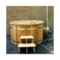 Ø180cm Plastic PP Hot tub with outside heater
