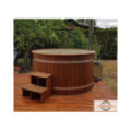 Ø180cm Plastic PP Hot tub with outside heater