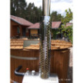 Ø180cm Plastic PP Hot tub with outside heater