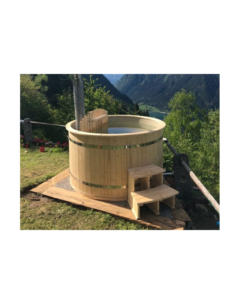 Ø160cm Plastic PP Hottub with inside heater Ø160cm Plastic PP Hottub with inside heater