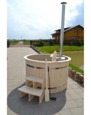 Ø160cm Plastic PP Hottub with inside heater