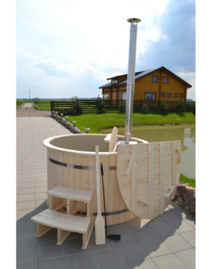 Ø160cm Plastic PP Hottub with inside heater