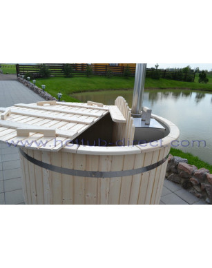 Ø160cm Plastic PP Hottub with inside heater