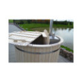 Ø160cm Plastic PP Hottub with inside heater