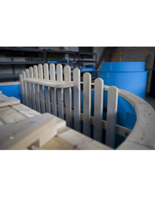 Ø160cm Plastic PP Hottub with inside heater