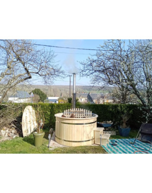 Ø160cm Plastic PP Hottub with inside heater