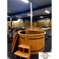 Ø160cm Plastic PP Hottub with inside heater