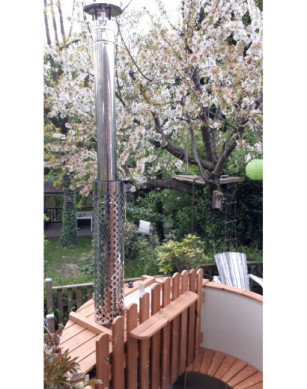 Ø160cm Plastic PP Hottub with inside heater