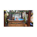 Ø160cm Plastic PP Hottub with inside heater