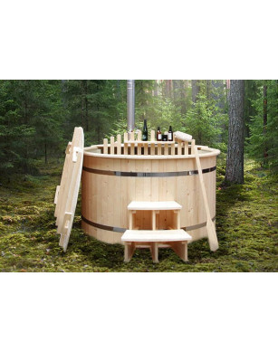 Ø180cm Plastic PP Hottub with inside heater