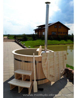 Ø180cm Plastic PP Hottub with inside heater