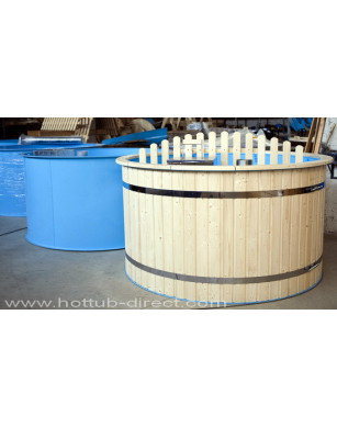 Ø180cm Plastic PP Hottub with inside heater