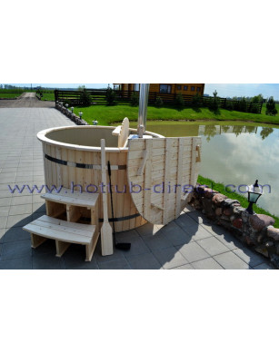 Ø180cm Plastic PP Hottub with inside heater