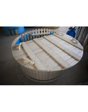 Ø180cm Plastic PP Hottub with inside heater