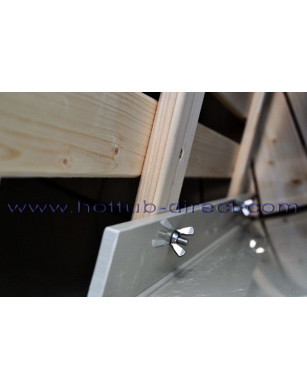 Ø180cm Plastic PP Hottub with inside heater