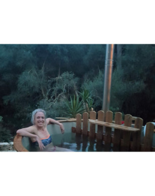 Ø180cm Plastic PP Hottub with inside heater