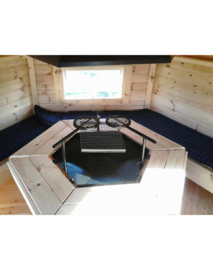 4,5m² BBQ Hut – Grill Cabin