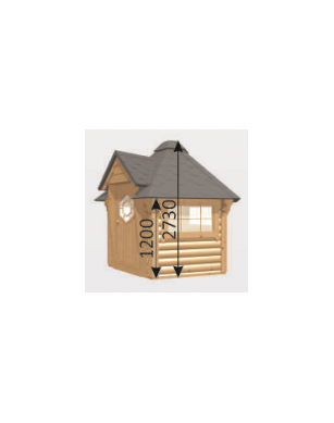 4,5m² BBQ Hut – Grill Cabin