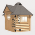 4,5m² BBQ Hut – Grill Cabin