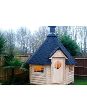 6,9m² BBQ Hut – Grill Cabin