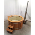 Ø160cm Plastic PP Hottub with outside heater – IN STOCK