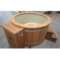 Ø160cm Plastic PP Hottub with outside heater – IN STOCK