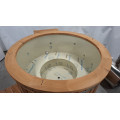 Ø160cm Plastic PP Hottub with outside heater – IN STOCK