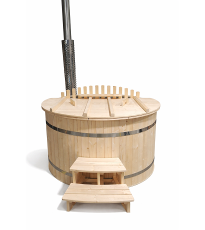 Ø160cm Plastic PP Hottub with inside heater - IN STOCK