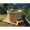 Ø160cm Plastic PP Hottub with inside heater - IN STOCK