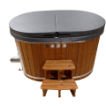 OVAL ACRYLIC HOTTUB WITH HORIZON HEATER IN STOCK