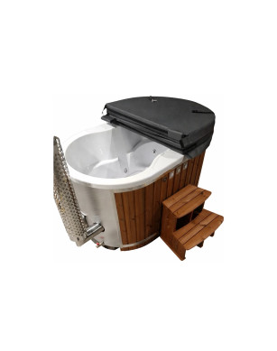 OVAL ACRYLIC HOTTUB WITH HORIZON HEATER IN STOCK