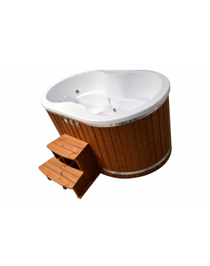 OVAL ACRYLIC HOTTUB WITH HORIZON HEATER IN STOCK