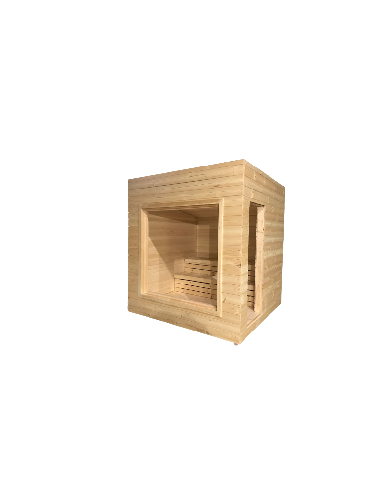 Modern Sauna 2.3×2.3 m Modern Sauna 2.3×2.3 m