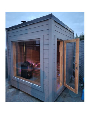 Modern Sauna 2.3×2.3 m