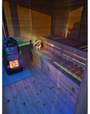 Modern Sauna 2.3×2.3 m