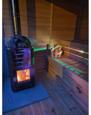 Modern Sauna 2.3×2.3 m