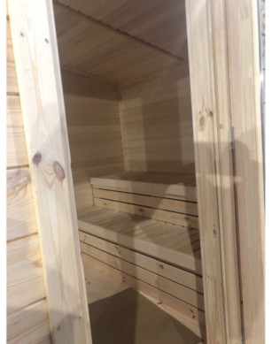 Modern Sauna 2.3×2.3 m