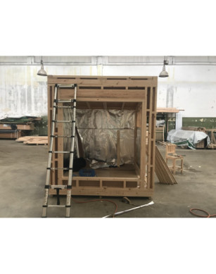 Modern Sauna 2.3×2.3 m