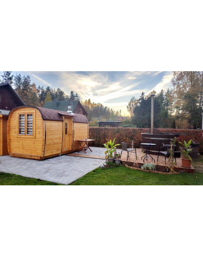 4 m Sauna Bus