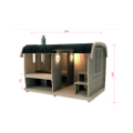 3.5 m Sauna Bus