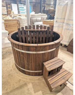 Ø160cm Plastic PP Hottub with inside heater IN STOCK