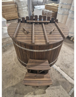 Ø160cm Plastic PP Hottub with inside heater IN STOCK