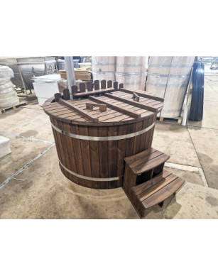 Ø160cm Plastic PP Hottub with inside heater IN STOCK