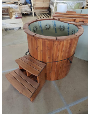 Ø120cm Round cold plunge tub/ bath for cold water therapy
